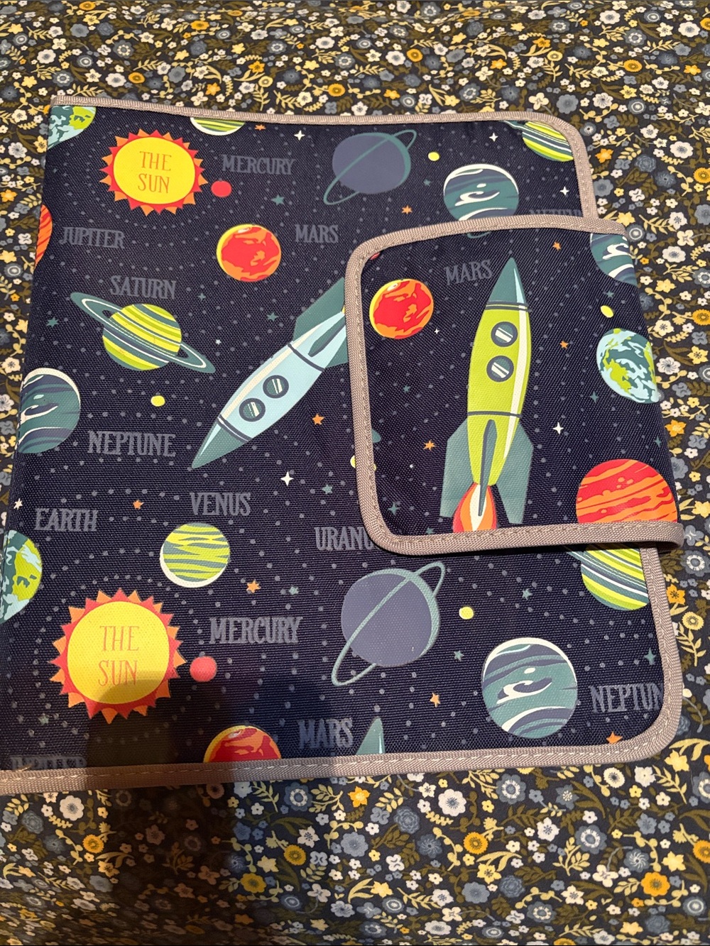 Pottery Barn Kids  Space Planets Binder
